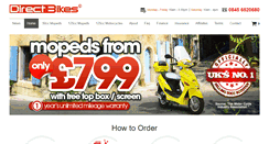 Desktop Screenshot of mopeds.co.uk